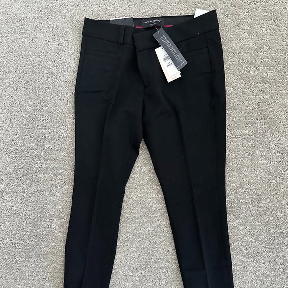 Banana Republic Sloan Pant - Black 0 Petite - Picture 1 of 3